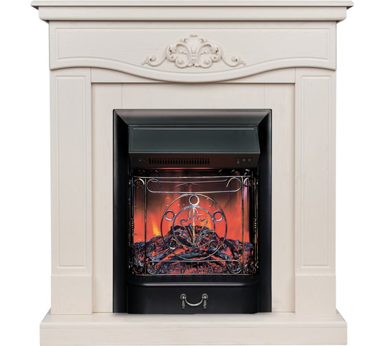 Каминокомплект RealFlame JUNONA STD/EUG WT MAJESTIC LUX BL 10020977