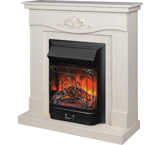 Каминокомплект RealFlame JUNONA STD/EUG WT MAJESTIC LUX BL 10020977