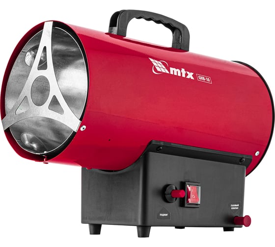 Газовая тепловая пушка MTX GHB-10, 10 кВт, 320 м3/ч, пропан-бутан 98804 1