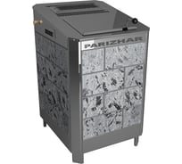 Электрокамена с генератором перегретого пара VVD ЭП ГПП ПАРиЖАР 6,25кВт/220-380 серпентенит премиум 7016