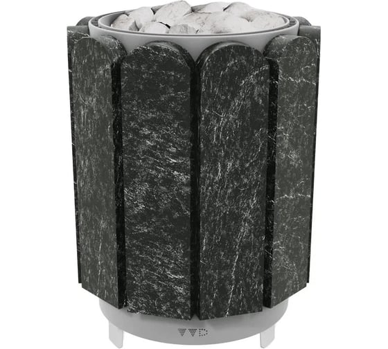 Электрокаменка VVD ЭНУ-Премьера 9 кВт, пироксенит черный, два места 102943