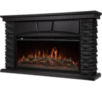 Портал Firelight Porto 42/40/36 камень черный шпон венге НС-1672697