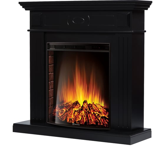 Портал Firelight Bianco 30 черная эмаль НС-1536143