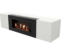 Тумба с биокамином Firelight BFP-P1600 белая НС-1646612