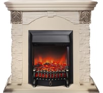 Каминокомплект RealFlame ДУБЛИН ЛЮКС/DUBLIN LUX WT + ФОБОС 10018667