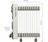 Масляный обогреватель TDM ELECTRIC МО-11ТВ, 2500 Вт, 11 секций, вентилятор, регулировка мощности 1000/1500/2500+400 Вт, термостат, SQ2501-0913 5