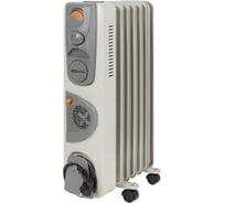 Масляный обогреватель TDM ELECTRIC белый, 1500 Вт, 7 сек, вент, регул. мощн. термостат SQ2501-0911