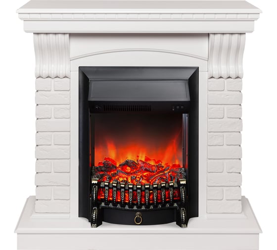 Каминокомплект RealFlame Вегас СТД Белый + ФОБОС/FOBOS 10021179