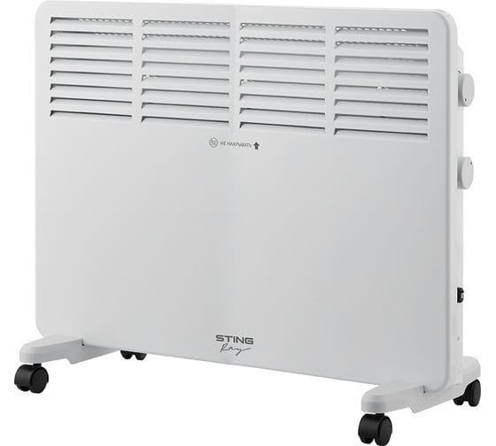 Обогреватель конвектор электрический STINGRAY ST-CH1034B белый 45252
