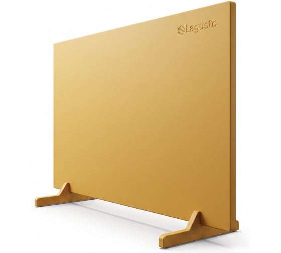 Электрический конвектор LAGUSTO Universal 140-240 (G440E) акриловая панель отопления для дома, цвет желтый KG-440-E