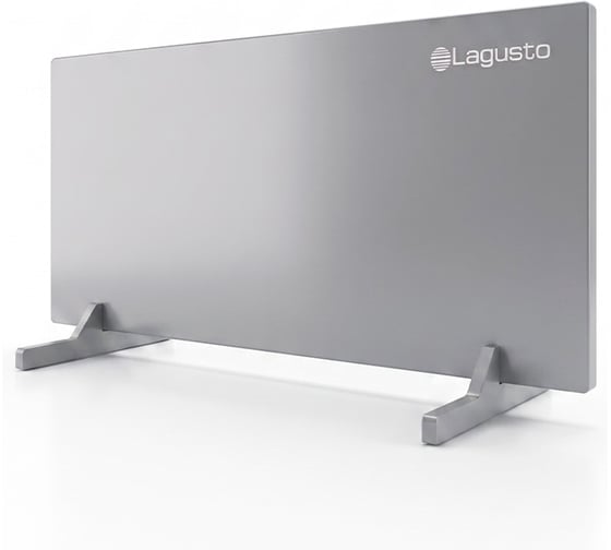 Электрический конвектор LAGUSTO Universal 140-240 (G280G) акриловая панель отопления для дома, цвет серый KG-280-G