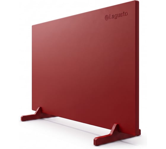 Электрический конвектор LAGUSTO Universal 140-240 (G440R) акриловая панель отопления для дома, цвет красный KG-440-R
