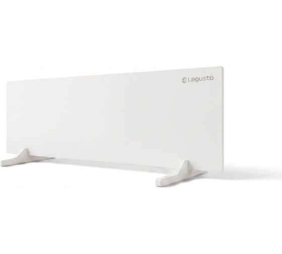 Электрический конвектор LAGUSTO Universal 140-240 (G370W) акриловая панель отопления для дома, цвет белый KG-370-W