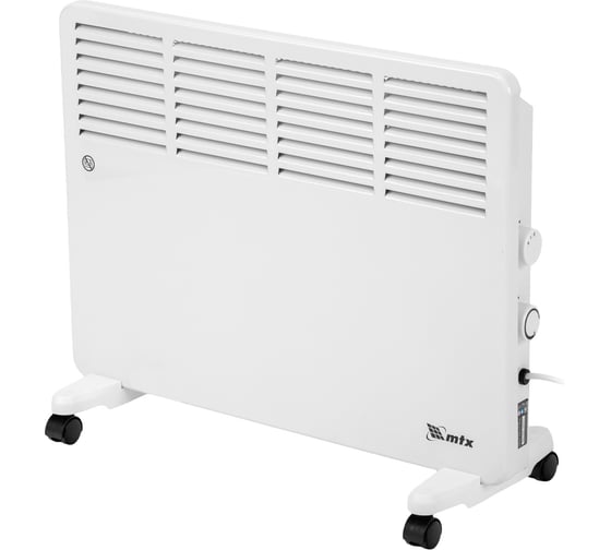 Конвектор электрический MTX STH-1500, 1500 Вт, стич-элемент, термостат, колеса 98108