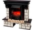 Каминокомплект RealFlame СТОУН STD AO + ФОБОС/FOBOS LUX BL 10013218 2