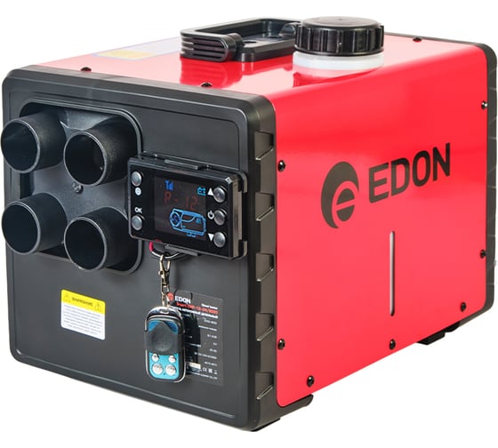 Автономный дизельный отопитель EDON Smart DHP-12-24/8000 (2000-8000Вт, 0.1-0.35 л/час, 5л, дисплей, пульт) 58207