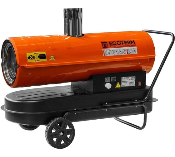 Нагреватель воздуха дизельный Ecoterm DHI-31W непрямой, 30 кВт, 2 колеса ЦИ-1779715674