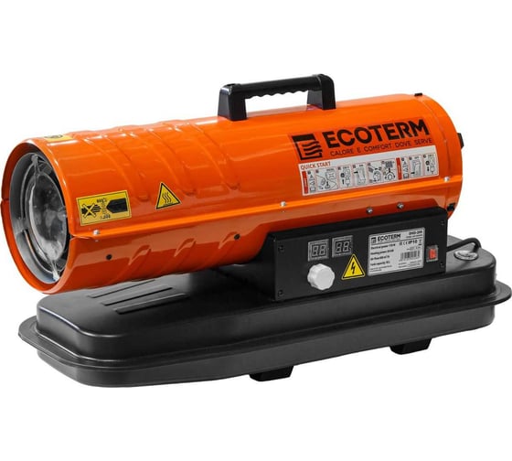 Нагреватель воздуха дизельный Ecoterm DHD-205 прямой ЦИ-6358923648