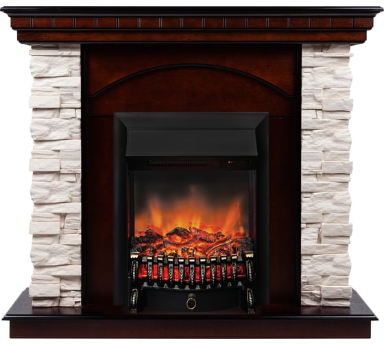Каминокомплект RealFlame РАЛЬФ STD AO + ФОБОС/FOBOS LUX BL 10021324