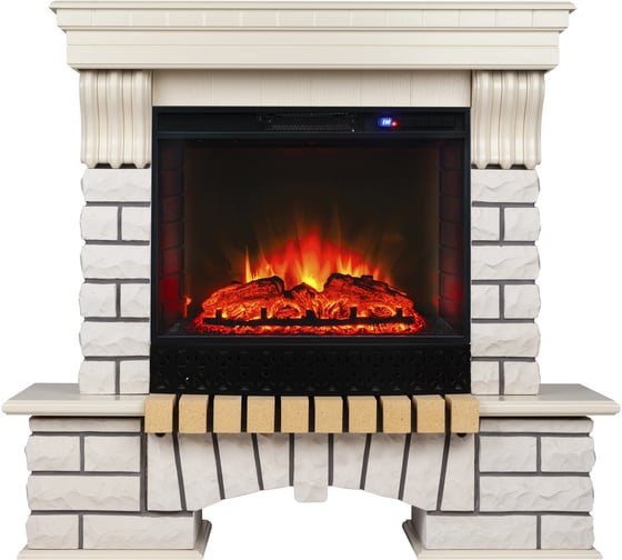 Каминокомплект RealFlame БРУКЛИН 25'5 WT + SPARTA/СПАРТА 25.5 10014383