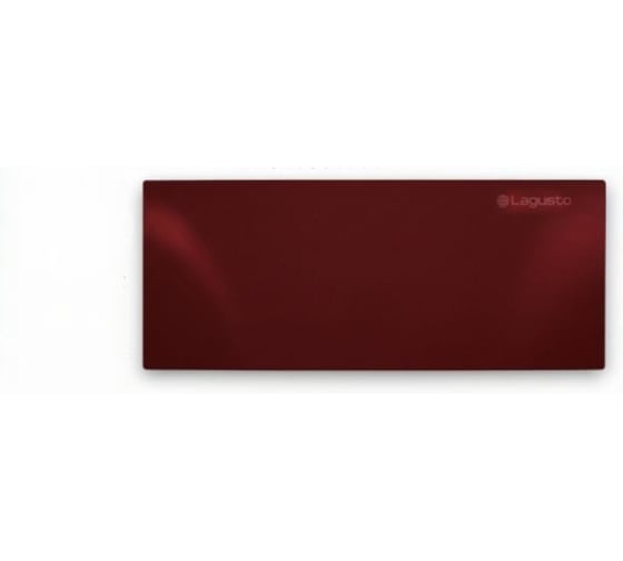 Электрический конвектор LAGUSTO Stone 140-240 (GR) акриловая панель отопления для дома, цвет красный OG-280680-R