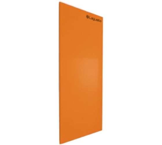 Электрический конвектор LAGUSTO Stone 140-240 (VO) акриловая панель отопления для дома, цвет оранжевый OV-280680-O