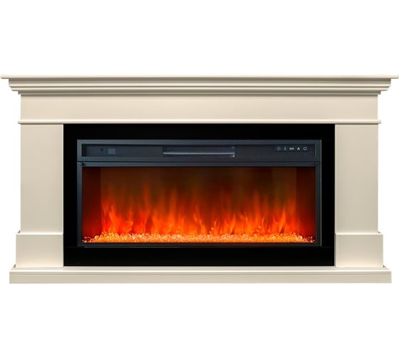 Каминокомплект Royal Flame California под Vis 42/ 5DVart 40/ Crystal 40 слоновая кость портал и Vision 42 LED Royal 64959283