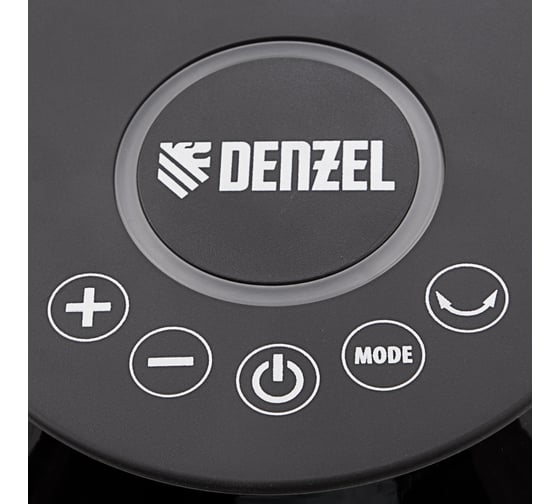 Электрический тепловентилятор Denzel DTFC-2000, керамический, пульт, 3 режима, вентилятор, нагрев 1000/2000 Вт 96419