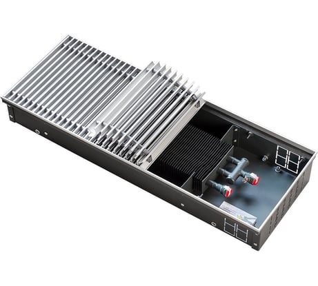 Встраиваемый внутрипольный конвектор TECHNO Power с решеткой KVZ 300-85-1400 RH07000077