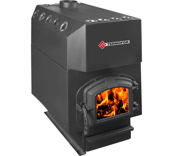 Отопительная печь ТЕРМОФОР Ставр 9, с чугунным кружком, 150 м.куб ТФ29754