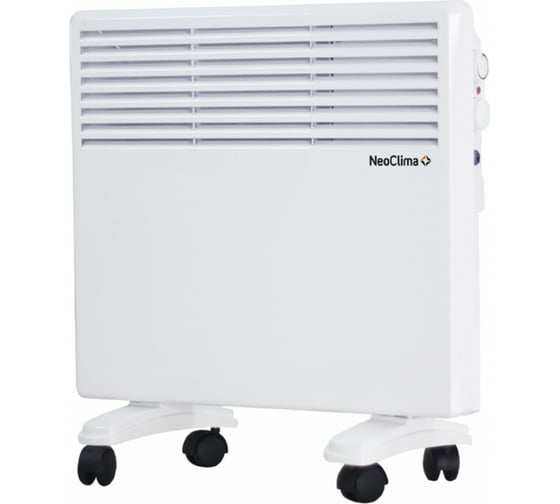 Электроконвектор NeoClima Intenso 1000, 1.0 квт (опоры с колесиками) 31696