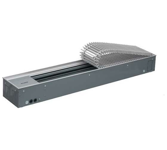 Конвектор ELSEN EKQ, 240х110х800, плавное, роликовая решётка, алюминий, натуральный, рамка-алюминий, EKQ.240.110.800 MC 1