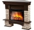 Портал Firelight Forte Wood 25U (угловой) камень коричневый, шпон темный дуб НС-1305485 2