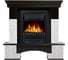 Портал Firelight Pietra Nuovo 25 камень сланец белый, шпон темный дуб НС-1346693 1