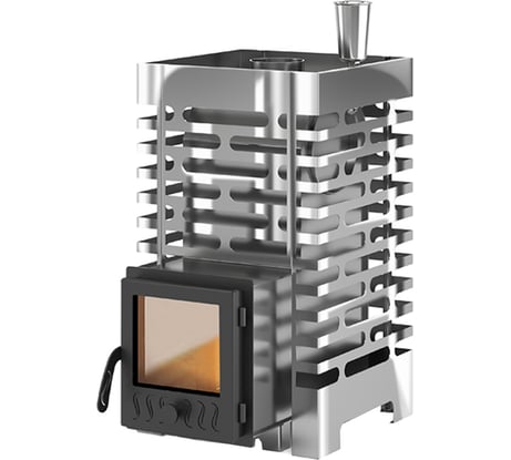 Печь для бани Везувий ASTON 16 INOX стекло 4610094714576