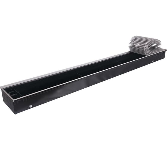 Внутрипольный конвектор STOUT SCN-1100-1124180 SCN 110.240.1800, решётка роликовая RG008TBK2HDQ0I