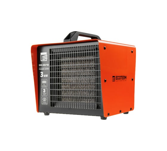 Тепловая электрическая пушка ECOTERM EHC-03/1D 1