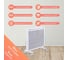 Электропанель SmartWay 1000W Digital Smart Infrared серия Premium Edition NDK-10DW 9