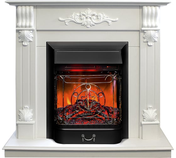 Каминокомплект RealFlame OCTAVA WT MAJESTIC-S LUX BL 10023274
