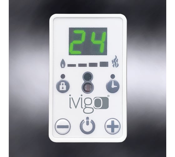 Конвектор IVIGO EPK4590E25 Черный глянец 8386
