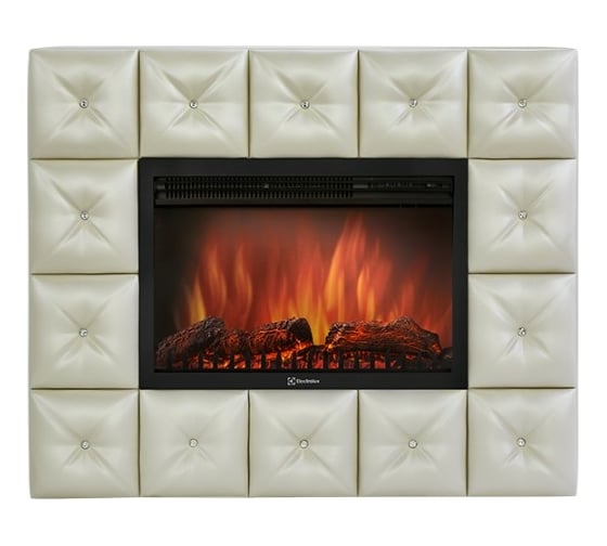 Очаг Firelight EFP/P-3020LS с порталом Crystal 30 светлая экокожа НС-1185854