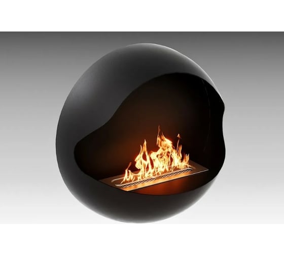 Настенный биокамин Lux Fire Блэк Джек БКС-БД