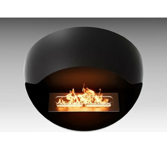 Настенный биокамин Lux Fire Блэк Джек БКС-БД