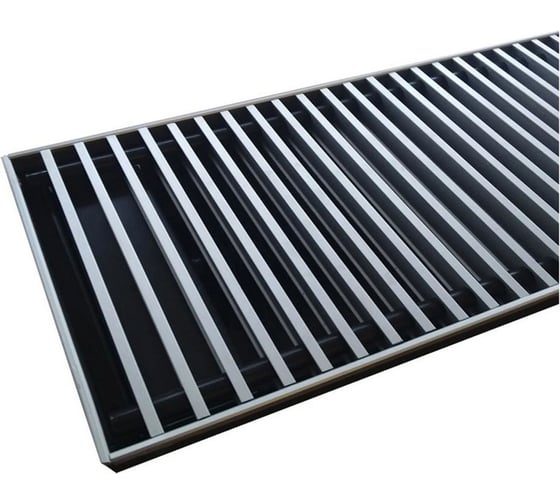 Внутрипольный конвектор КЗТО Бриз 200x80x2500 u (5ал 12) бр20080x2500uр5ал12 БР200802500UР5АЛ12 БР20080*2500UР5АЛ12