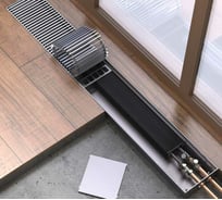 Внутрипольный конвектор КЗТО Бриз 200x80x3000 u (5ал 12) БР20080*3000UР5АЛ12