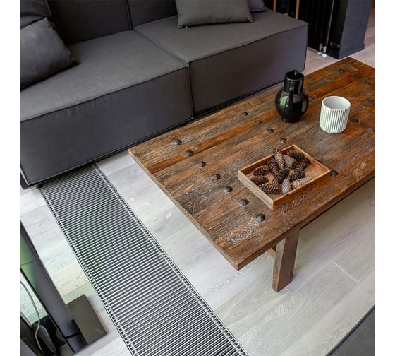 Внутрипольный конвектор КЗТО Бриз 300x100x3000 u (5ал 12) БР300100*3000UКНР5АЛ12Ч