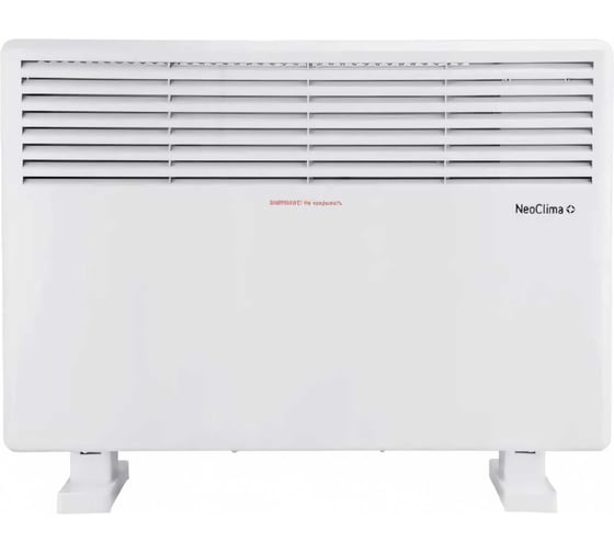 Электроконвектор NeoClima Comforte T1.5, т1,5 кВт опоры в комплекте 52388