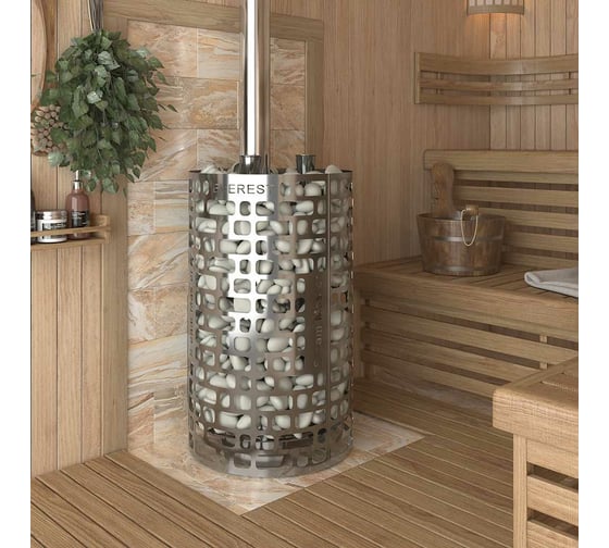 Печь для бани Везувий эверест "steam master" 24 inox (320м) б/в О-1200230