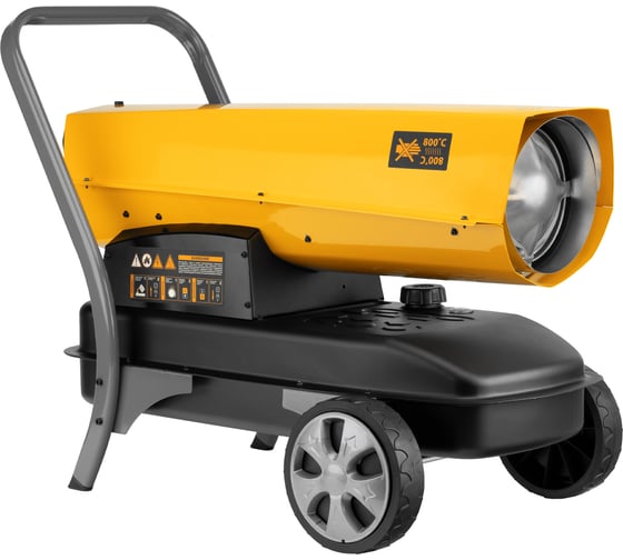 Дизельная тепловая пушка Denzel dhg-45i, 45 квт, 1000 м3/ч, прямой нагрев, электронный термостат 96485