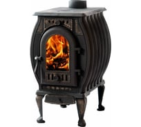 Чугунная отопительно-варочная печь НМК "Сибирь" 040204 НМК040204